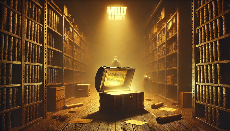 The Archivist’s Box - Conspiracy Tale Image