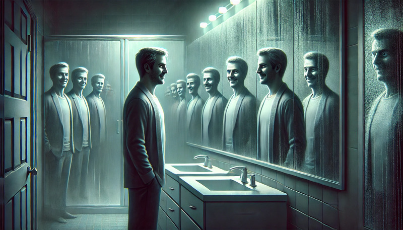 Eyes in Every Reflection - Conspiracy Tale Image