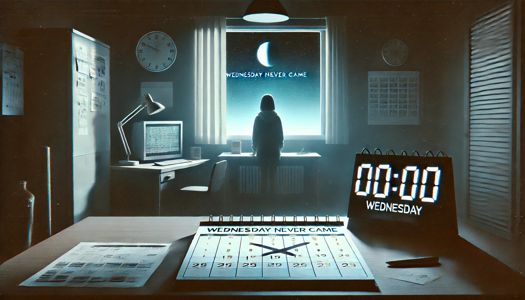 Wednesday Never Came - Conspiracy Tale Image