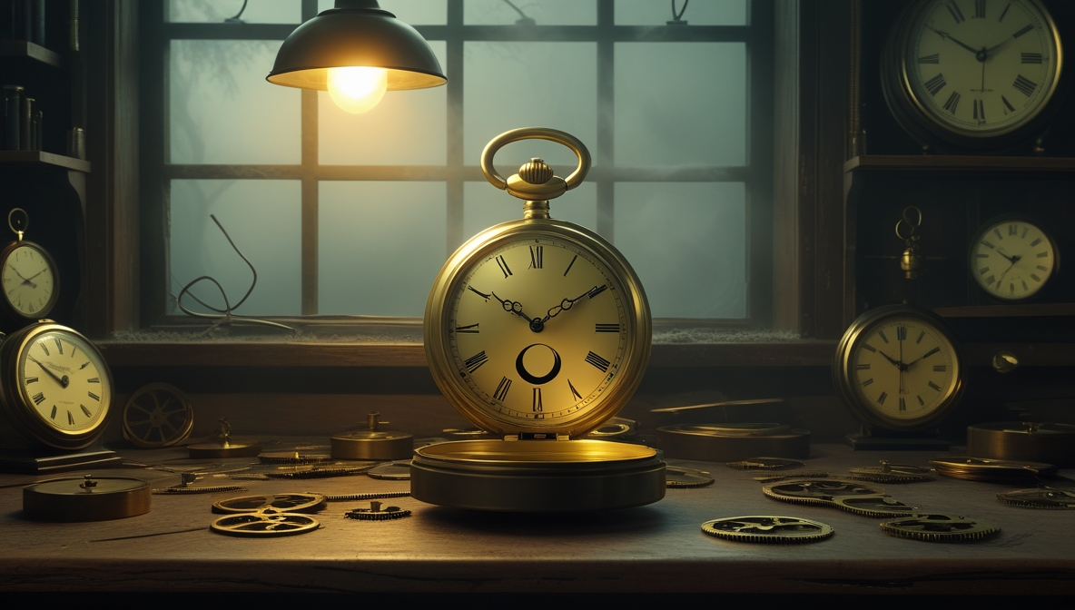 The Clockmaker’s Cipher - Conspiracy Tale Image